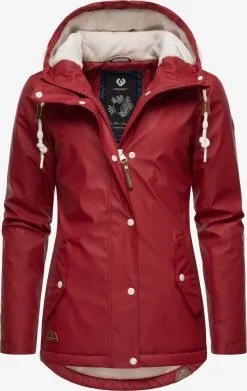 Ragwear Winterjassen Winterjas Marge Dames Rood -Ragwear Verkoop 3726527f9a9870062de85dab628ad6e9