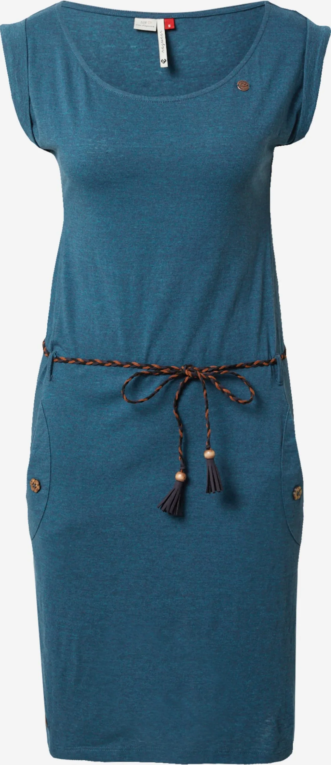 Ragwear Jerseyjurken Jurk TAGG Dames Blauw 1 Ragwear Jerseyjurken Jurk TAGG Dames Blauw