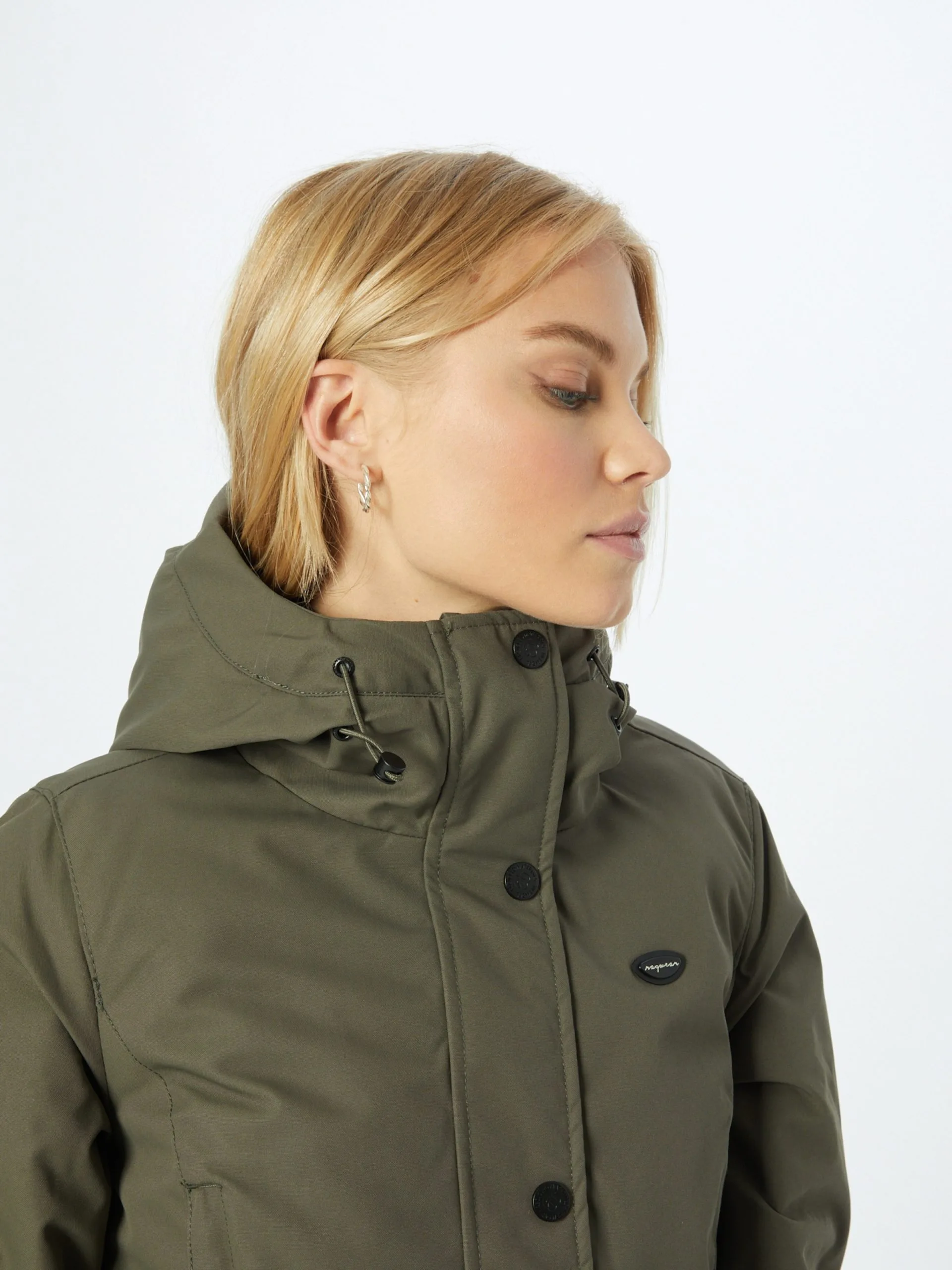 Ragwear Parkas Tussenparka Reloved Remake Dames Olijfgroen 2 Ragwear Parkas Tussenparka Reloved Remake Dames Olijfgroen - Image 2