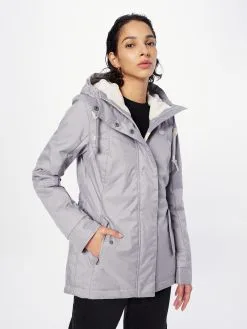Ragwear Parkas Tussenparka MONADDE Dames Grijs -Ragwear Verkoop 3d3dd882d9d02eb569b1bc18c837bcee