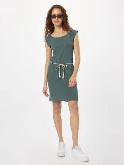 Ragwear Jerseyjurken Jurk TAGG Dames Groen Gemêleerd -Ragwear Verkoop 3f2bdee1f6b2a503666176c95446e2b0