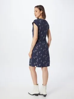 Ragwear Zomerjurken Zomerjurk Mallory Dames Navy -Ragwear Verkoop 3f562bcd9575824c1118ebd77a2450f9
