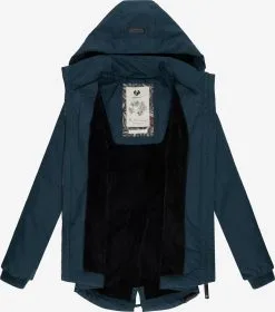 Ragwear Tussenjassen Tussenjas Varvarra Dames Blauw -Ragwear Verkoop 411a6def4ce0d161d48d25bfba8ade83