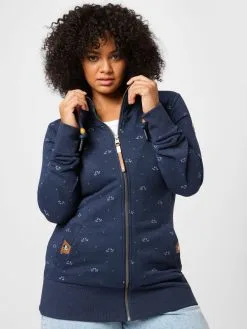 Sweatvesten Sweatvest RYLIE MARINA Dames Navy -Ragwear Verkoop 45f96c2ffc126f4b35e1945d1a9e3cef