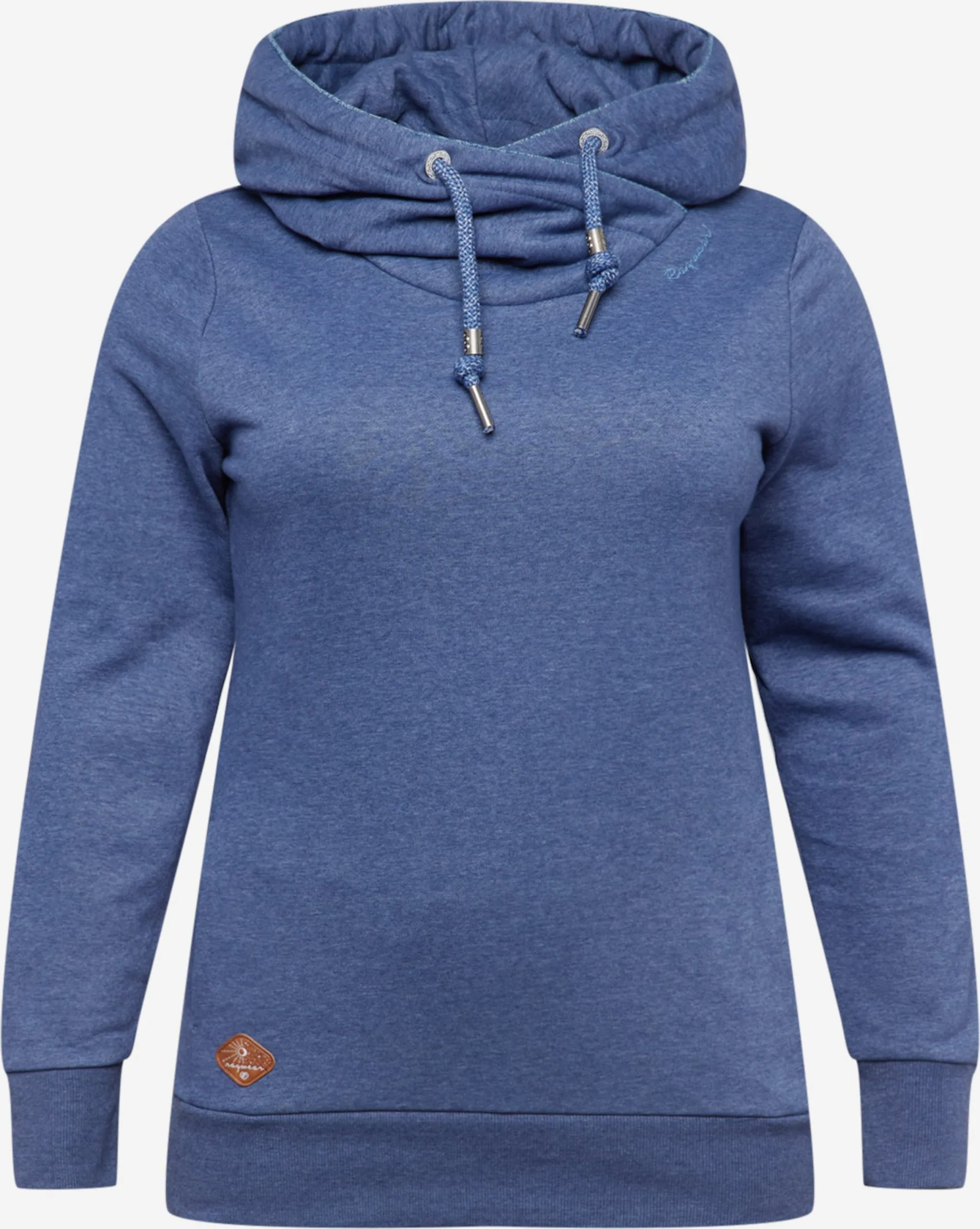 Hoodies Sweatshirt Dames Duifblauw 1 Hoodies Sweatshirt Dames Duifblauw