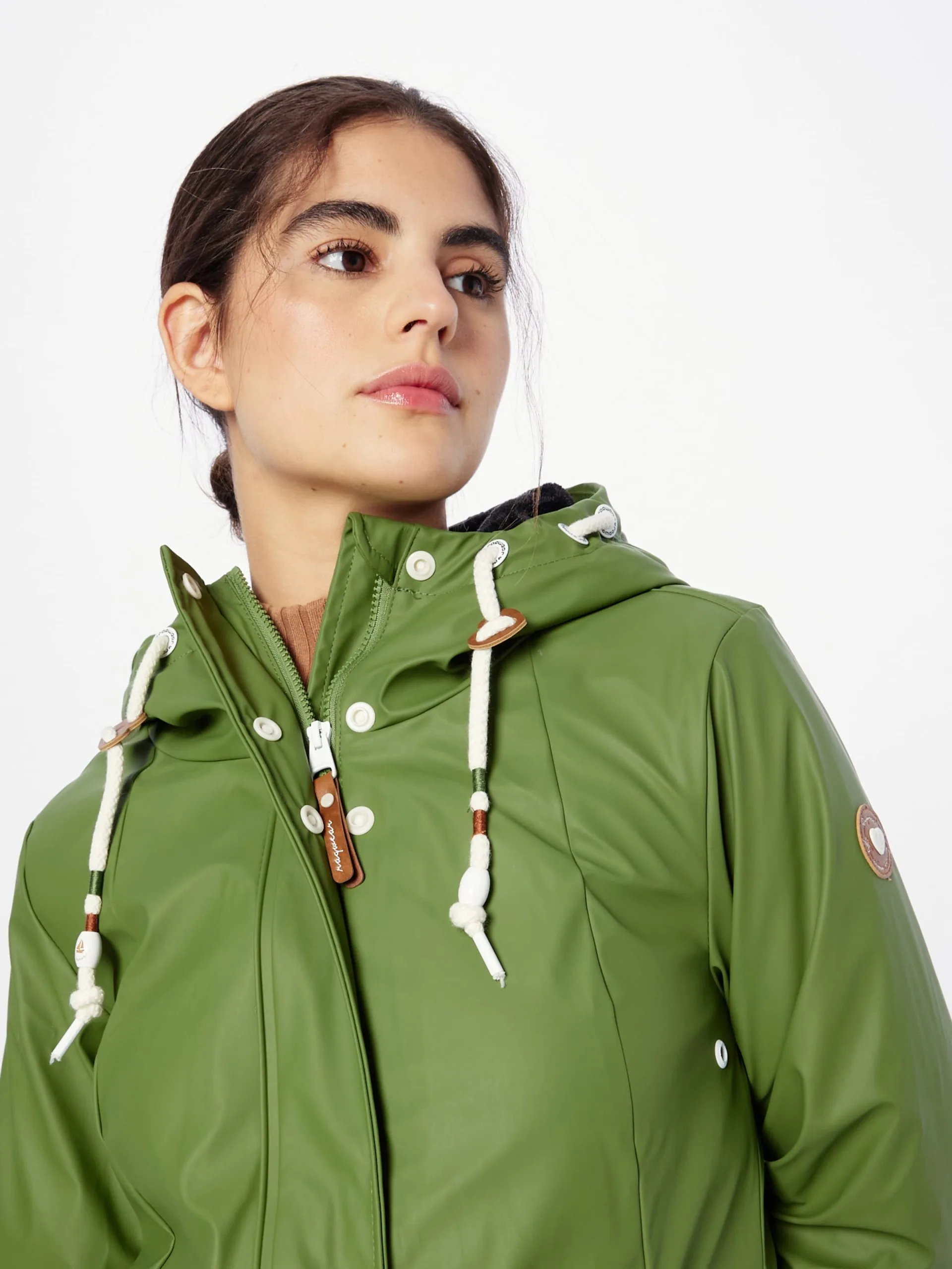 Ragwear Parkas Tussenparka MONADIS RAINY Dames Groen 2 Ragwear Parkas Tussenparka MONADIS RAINY Dames Groen - Image 2
