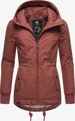 Ragwear Outdoor Jassen Functionele Jas Danka Dames Roestbruin