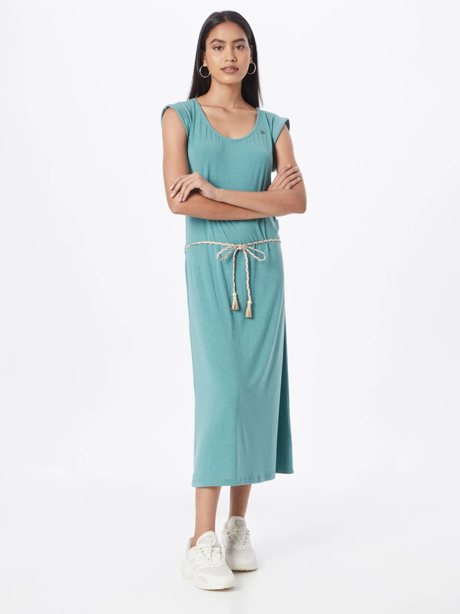 Ragwear Jerseyjurken Jurk Dames Blauw 5 Ragwear Jerseyjurken Jurk Dames Blauw - Image 5