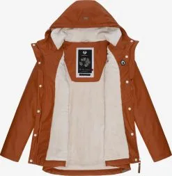 Ragwear Winterjassen Winterjas Marge Dames Bruin -Ragwear Verkoop 4b65db17f82f6daae3c5324d14dc1393