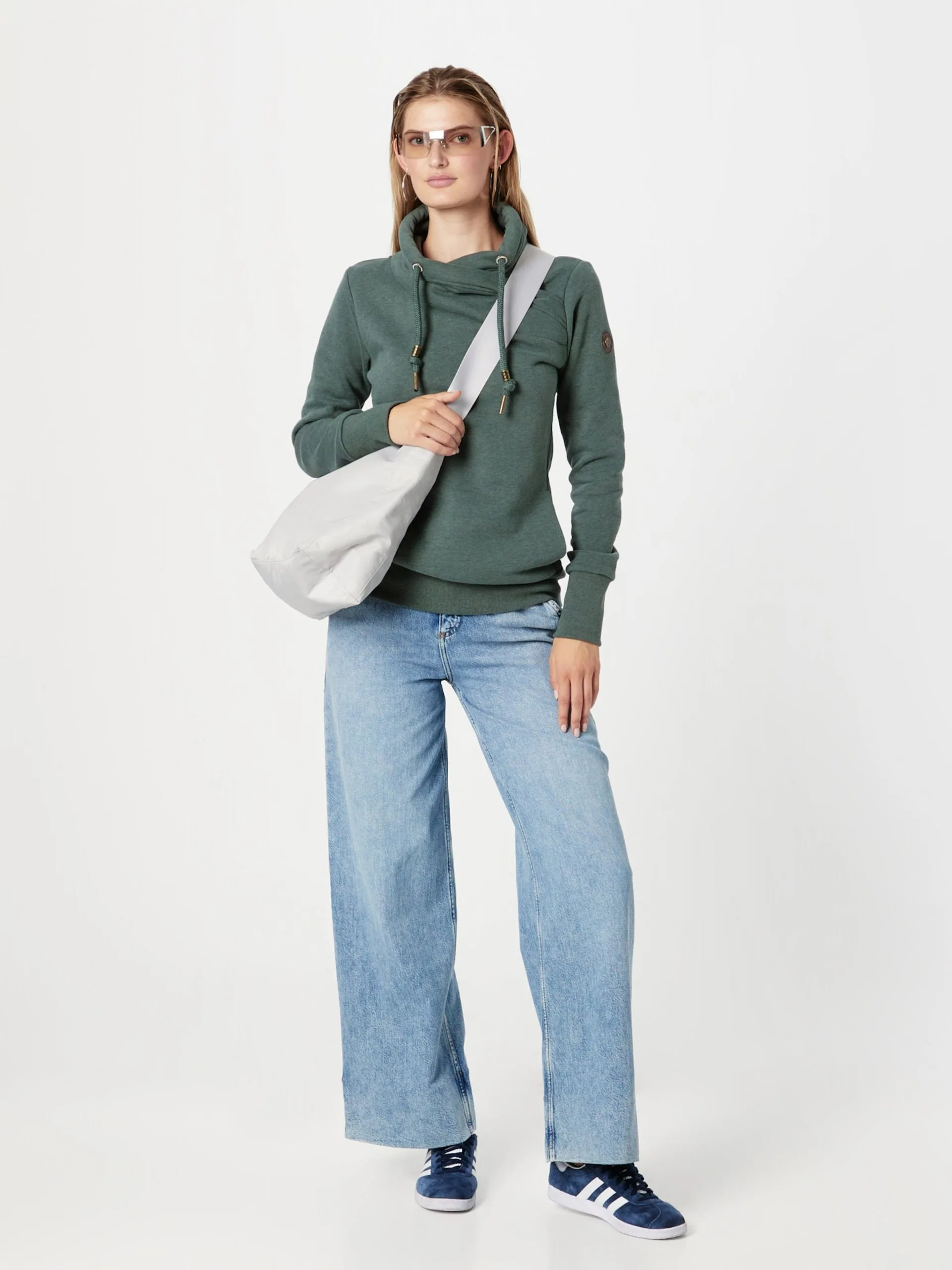 Ragwear Sweatshirts Sweatshirt NESKA Dames Groen Gemêleerd 5 Ragwear Sweatshirts Sweatshirt NESKA Dames Groen Gemêleerd - Image 5