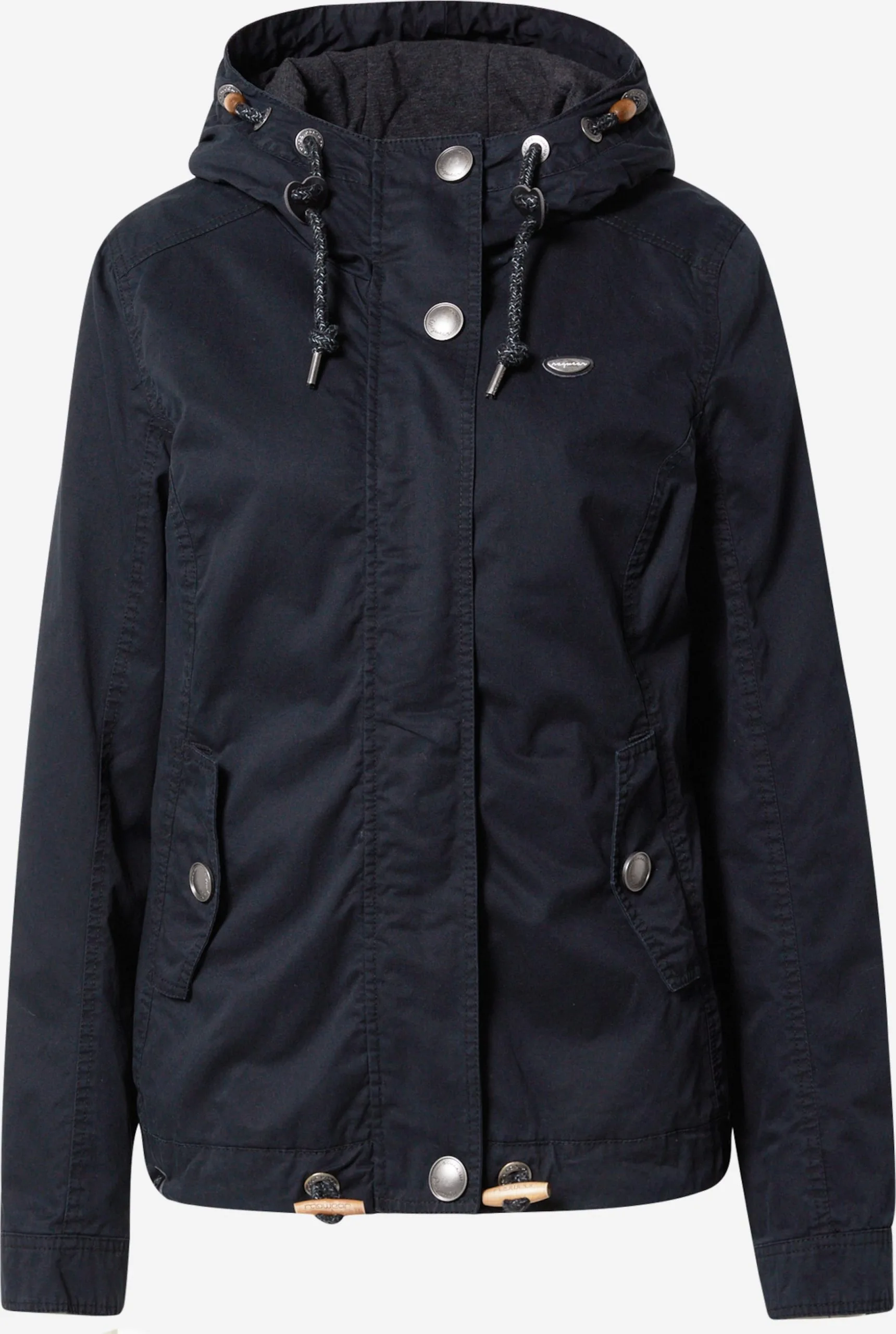 Ragwear Tussenjassen Tussenjas RIZZE Dames Zwart 1 Ragwear Tussenjassen Tussenjas RIZZE Dames Zwart