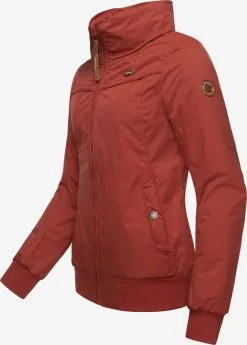 Ragwear Outdoor Jassen Functionele Jas Jotty Dames Karmijnrood -Ragwear Verkoop 4dcd818cd7296ee2481294ece802a487