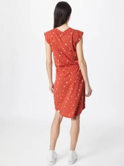 Ragwear Zomerjurken Zomerjurk ZOFKA Dames Oranjerood -Ragwear Verkoop 5026cbb6e8f75ea1b920c6b551600298