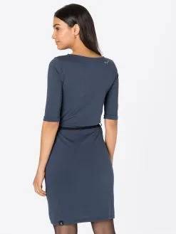 Ragwear Jerseyjurken Jurk TAMILA Dames Donkerblauw -Ragwear Verkoop 5029f4615f4da7edfb860accff16c97f