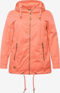 Tussenjassen Tussenjas ZUZKA Dames Knalrood