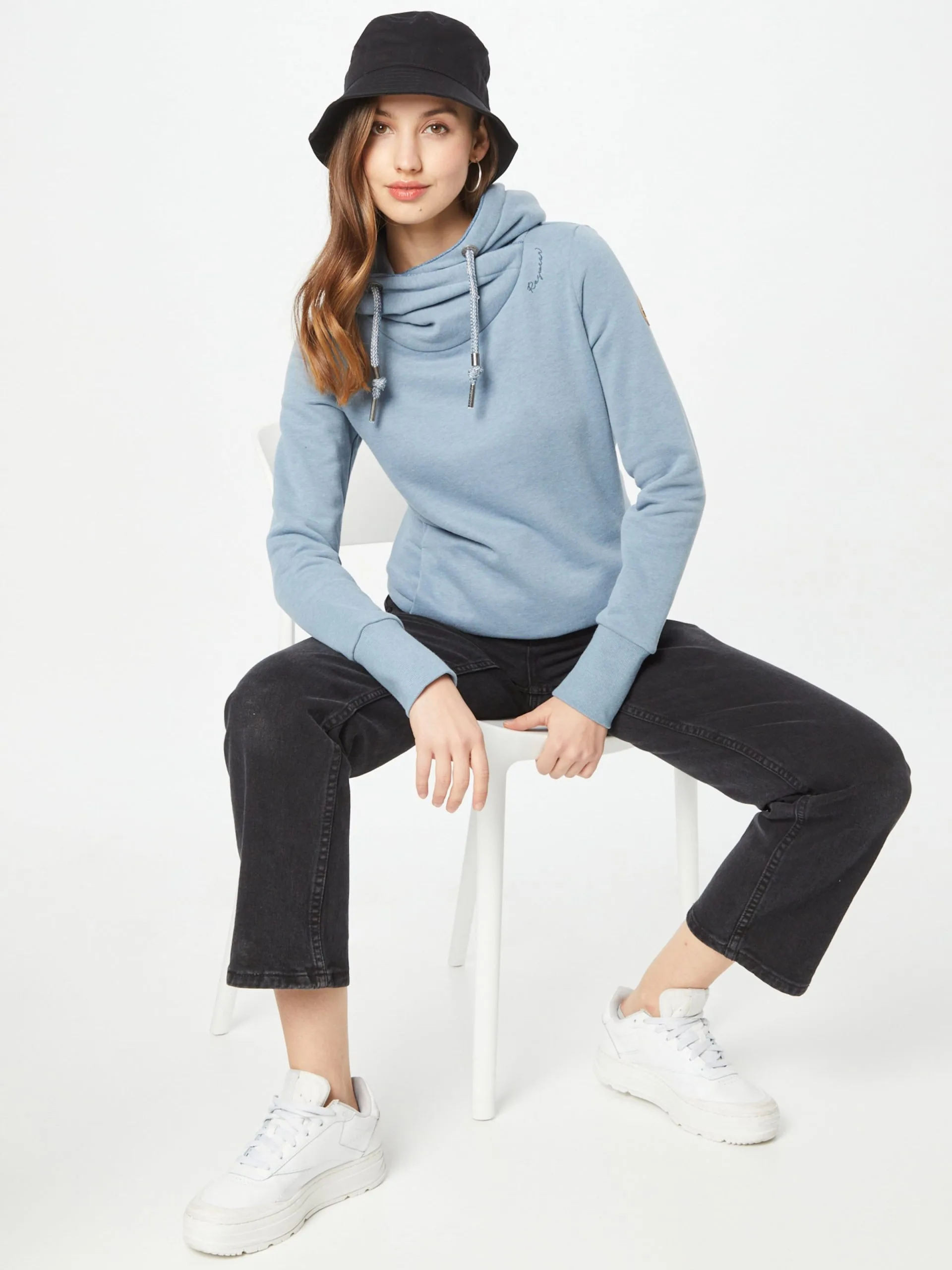 Ragwear Hoodies Sweatshirt Dames Lichtblauw 5 Ragwear Hoodies Sweatshirt Dames Lichtblauw - Image 5