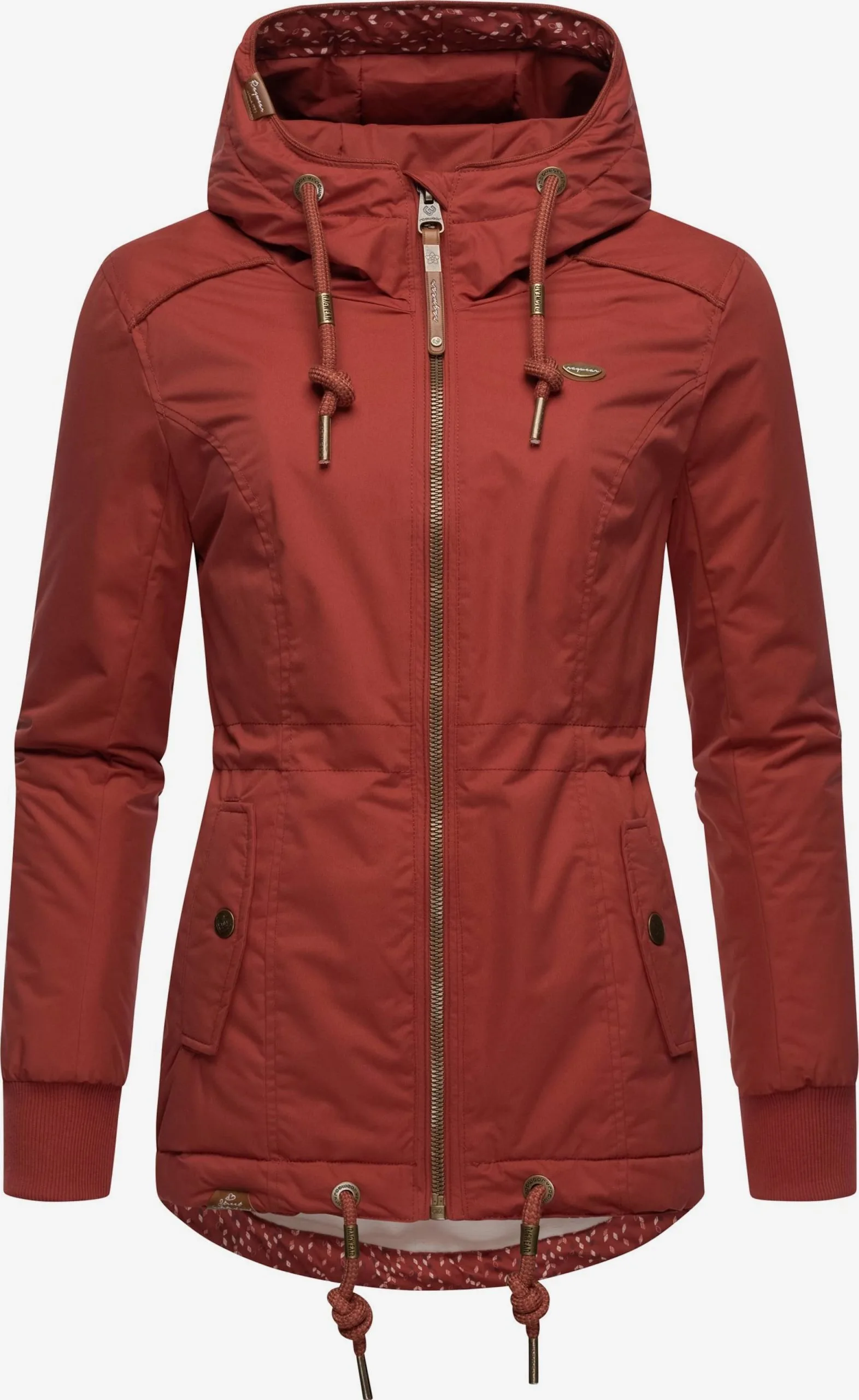 Ragwear Outdoor Jassen Functionele Jas Danka Dames Karmijnrood 4 Ragwear Outdoor Jassen Functionele Jas Danka Dames Karmijnrood - Image 4