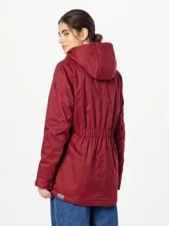 Ragwear Parkas Tussenparka MONADDE Dames Wijnrood -Ragwear Verkoop 5901194cab6a48035dd819d8d0070bc9