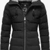 Ragwear Winterjassen Winterjas Quantic Dames Zwart
