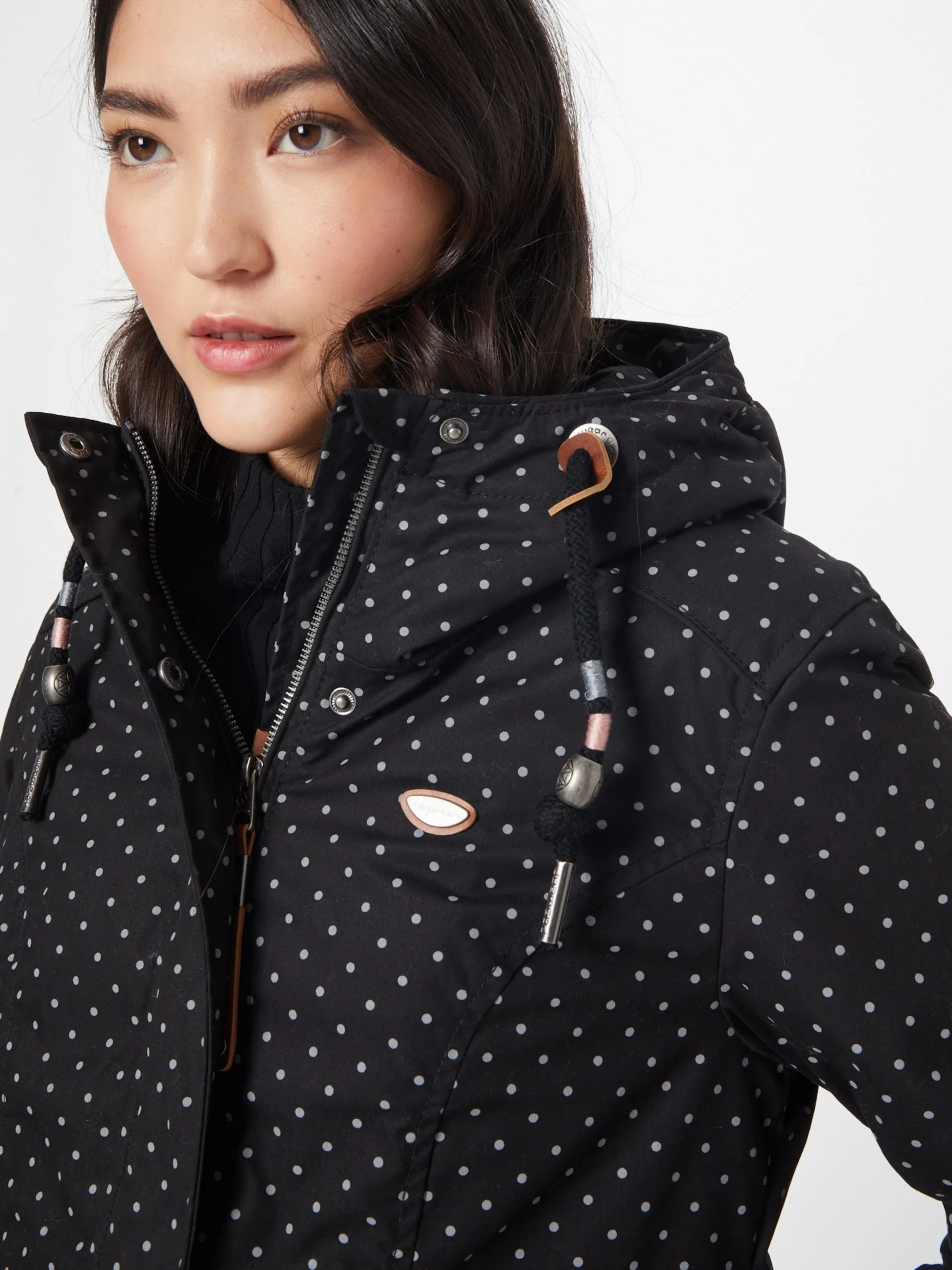 Ragwear Tussenjassen Tussenjas DANKA Dames Zwart 2 Ragwear Tussenjassen Tussenjas DANKA Dames Zwart - Image 2