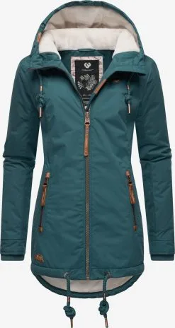 Ragwear Outdoor Jassen Functionele Jas Zuzka Dames Jade Groen