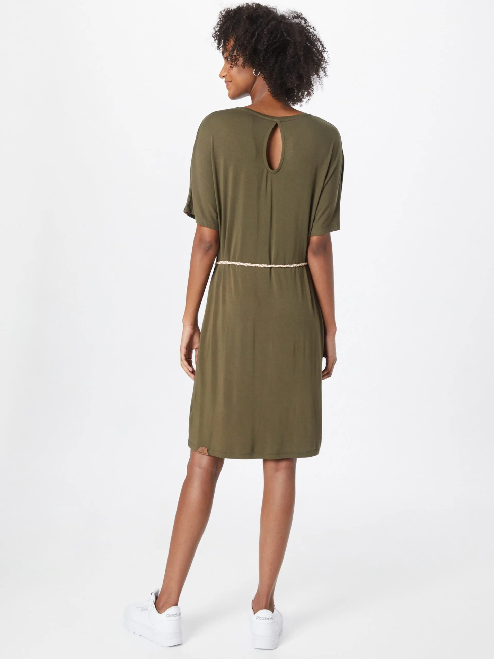 Ragwear Zomerjurken Zomerjurk Kass Dames Olijfgroen 4 Ragwear Zomerjurken Zomerjurk Kass Dames Olijfgroen - Image 4