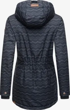 Ragwear Outdoor Jassen Functionele Jas Zuzka Dames Nachtblauw -Ragwear Verkoop 619c022aa51023c9962372563d1a7e1a