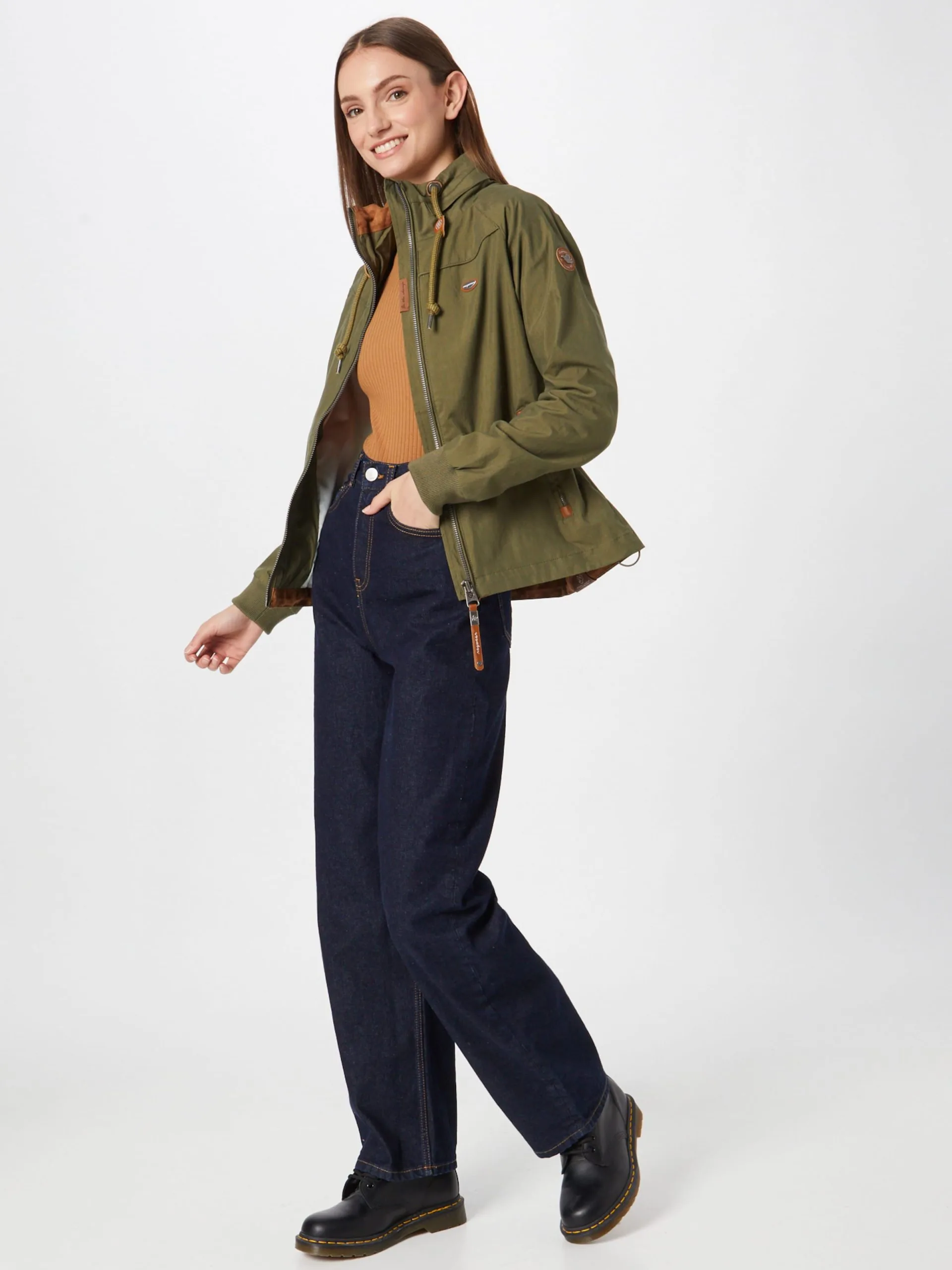 Ragwear Tussenjassen Tussenjas APOLI Dames Olijfgroen 5 Ragwear Tussenjassen Tussenjas APOLI Dames Olijfgroen - Image 5