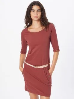 Ragwear Jerseyjurken Jurk TANYA Dames Roestrood 7 Ragwear Jerseyjurken Jurk TANYA Dames Roestrood -Ragwear Verkoop 62a44316e39677b3dd0c5a46bd9baaae