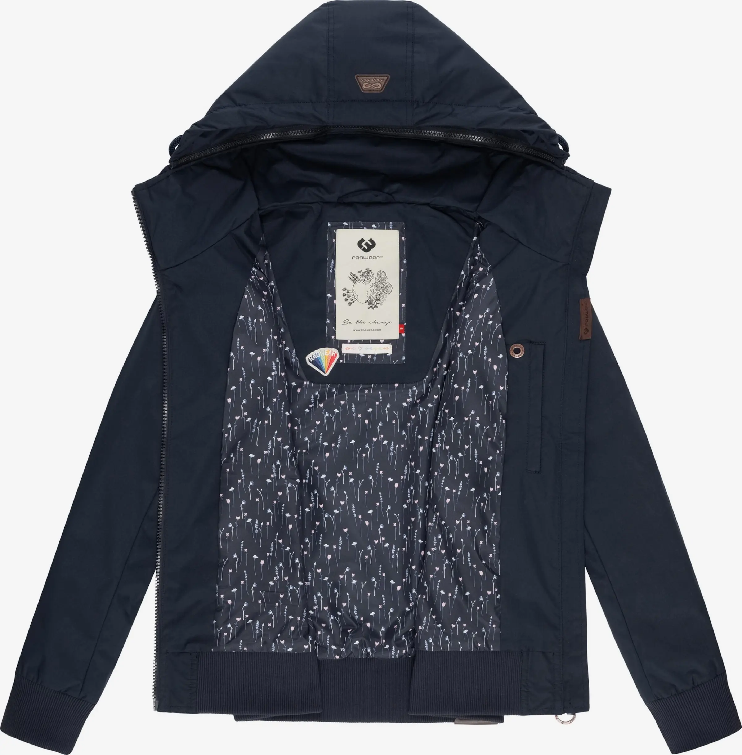 Ragwear Tussenjassen Tussenjas Jotty Dames Blauw 6 Ragwear Tussenjassen Tussenjas Jotty Dames Blauw - Image 6