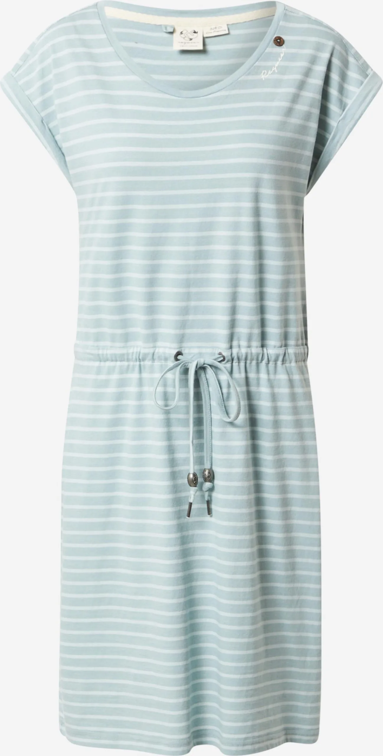 Ragwear Jerseyjurken Jurk MALLORY Dames Aqua / Lichtblauw 1 Ragwear Jerseyjurken Jurk MALLORY Dames Aqua / Lichtblauw