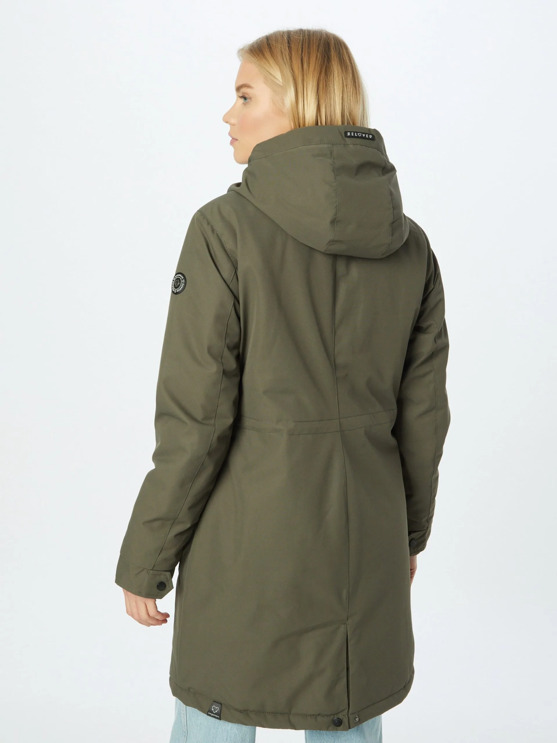 Ragwear Parkas Tussenparka Reloved Remake Dames Olijfgroen 4 Ragwear Parkas Tussenparka Reloved Remake Dames Olijfgroen - Image 4