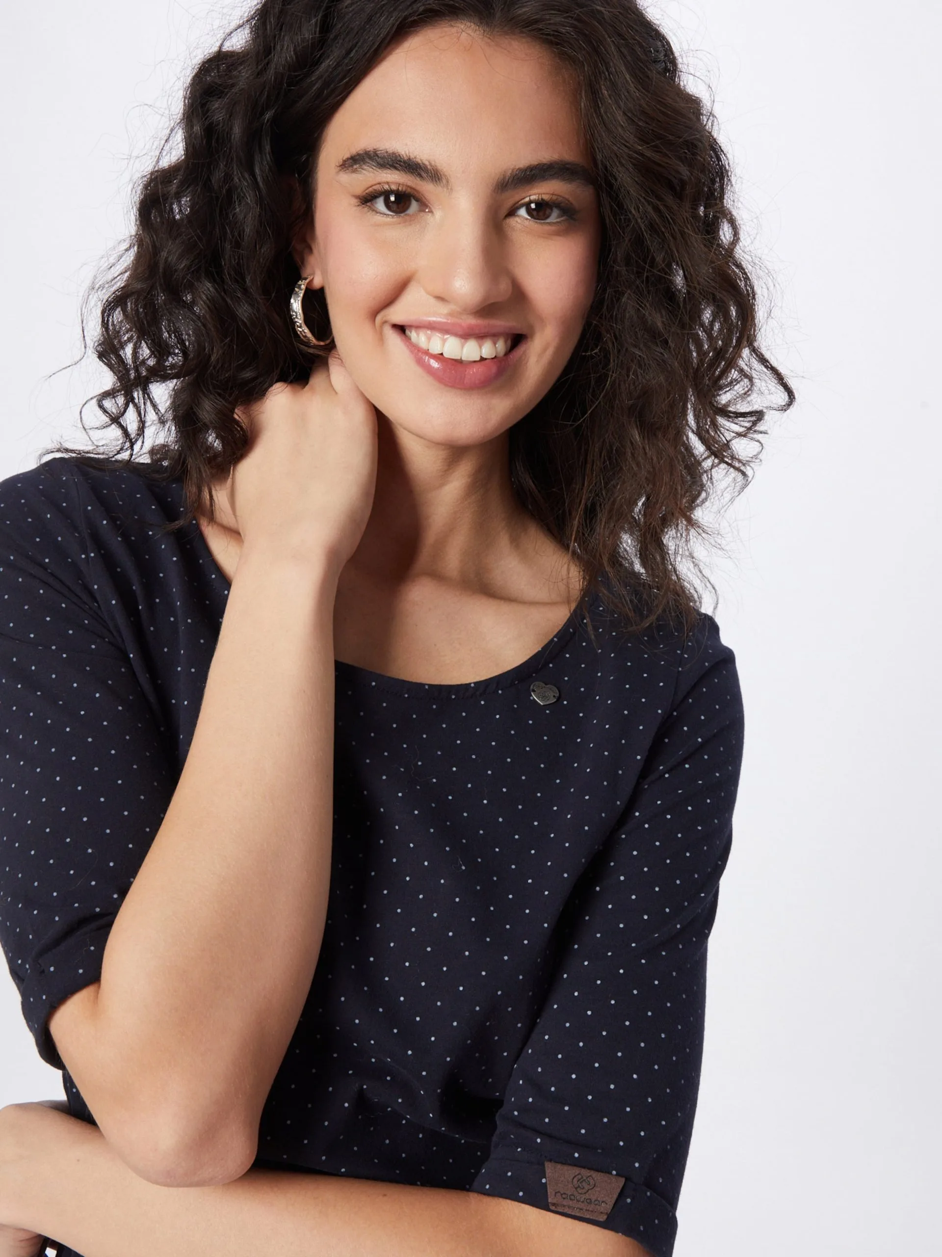 Ragwear Jerseyjurken Jurk TAMY Dames Navy 2 Ragwear Jerseyjurken Jurk TAMY Dames Navy - Image 2