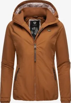 Ragwear Outdoor Jassen Functionele Jas Dizzie Dames Karamel