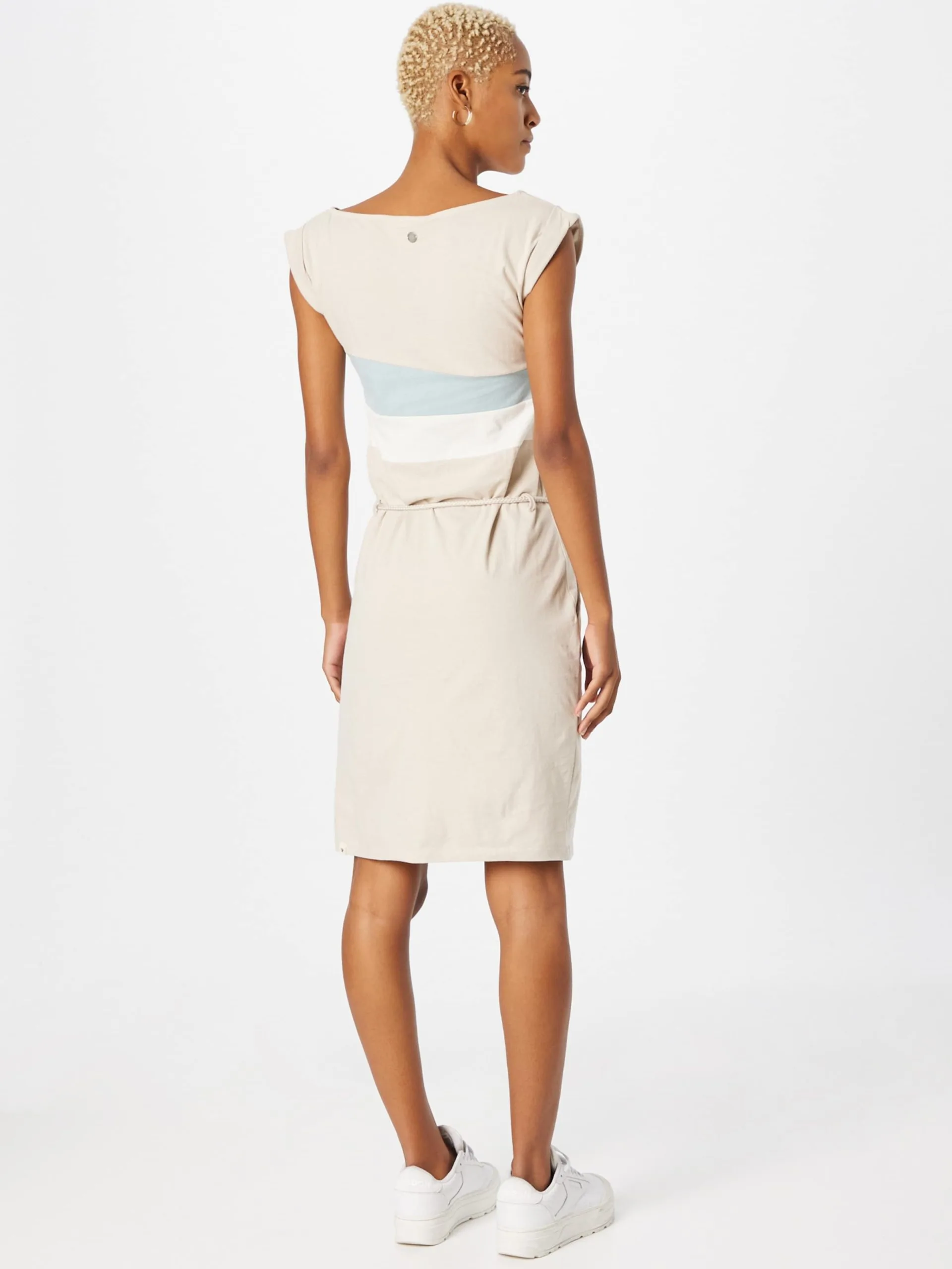 Ragwear Jerseyjurken Jurk TARAYA Dames Taupe 4 Ragwear Jerseyjurken Jurk TARAYA Dames Taupe - Image 4