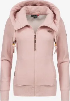 Ragwear Sweatvesten Sweatvest Emer Dames Rosa