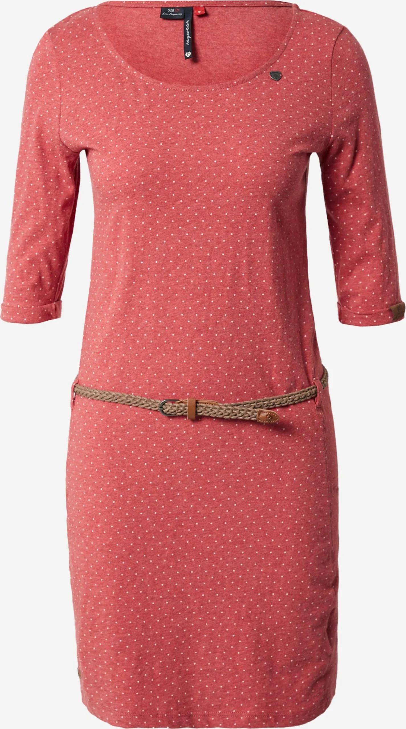 Ragwear Jerseyjurken Jurk TAMY Dames Rood 1 Ragwear Jerseyjurken Jurk TAMY Dames Rood