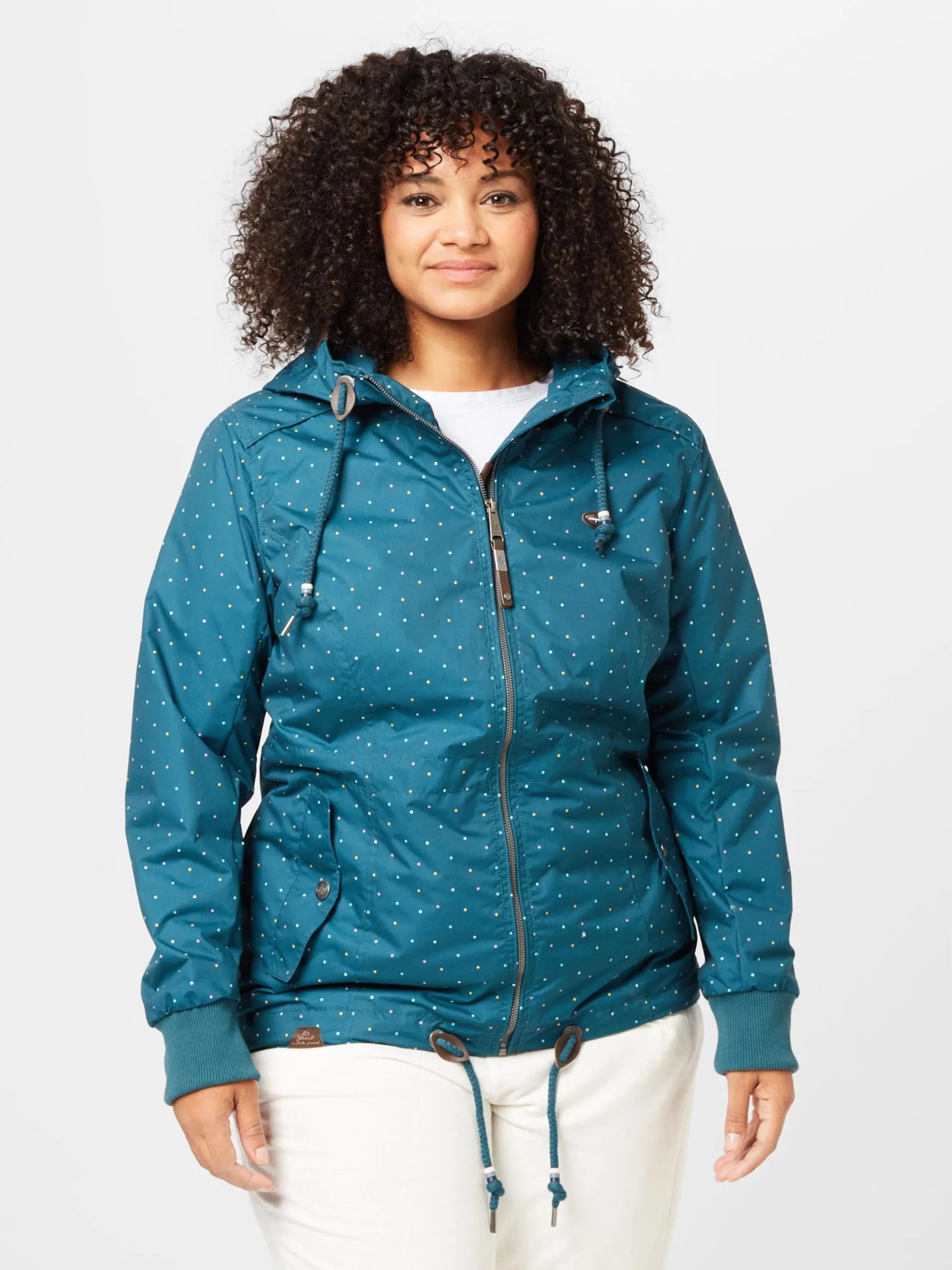 Tussenjassen Tussenjas DANKKA Dames Smaragd 3 Tussenjassen Tussenjas DANKKA Dames Smaragd - Image 3