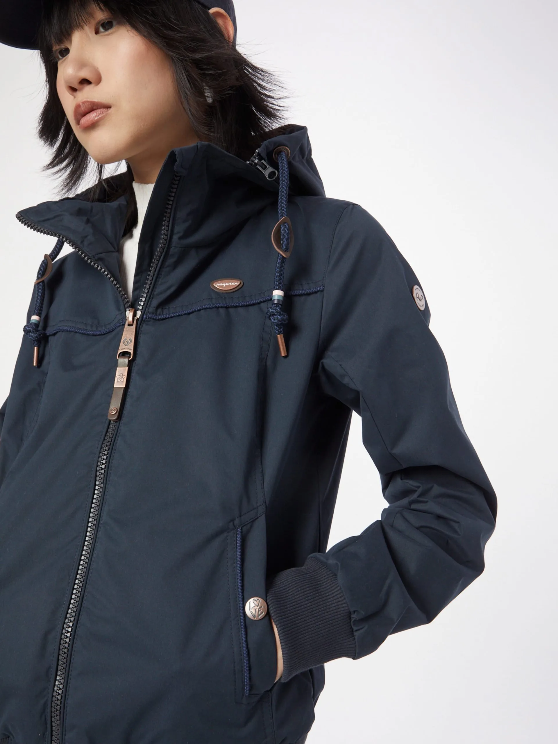 Ragwear Tussenjassen Tussenjas JOTTY Dames Navy 2 Ragwear Tussenjassen Tussenjas JOTTY Dames Navy - Image 2