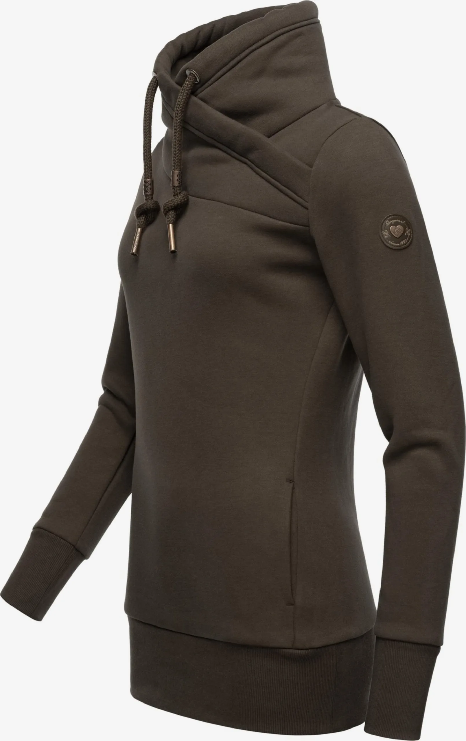 Ragwear Sweatshirts Sweatshirt Neska Dames Mokka 2 Ragwear Sweatshirts Sweatshirt Neska Dames Mokka - Image 2