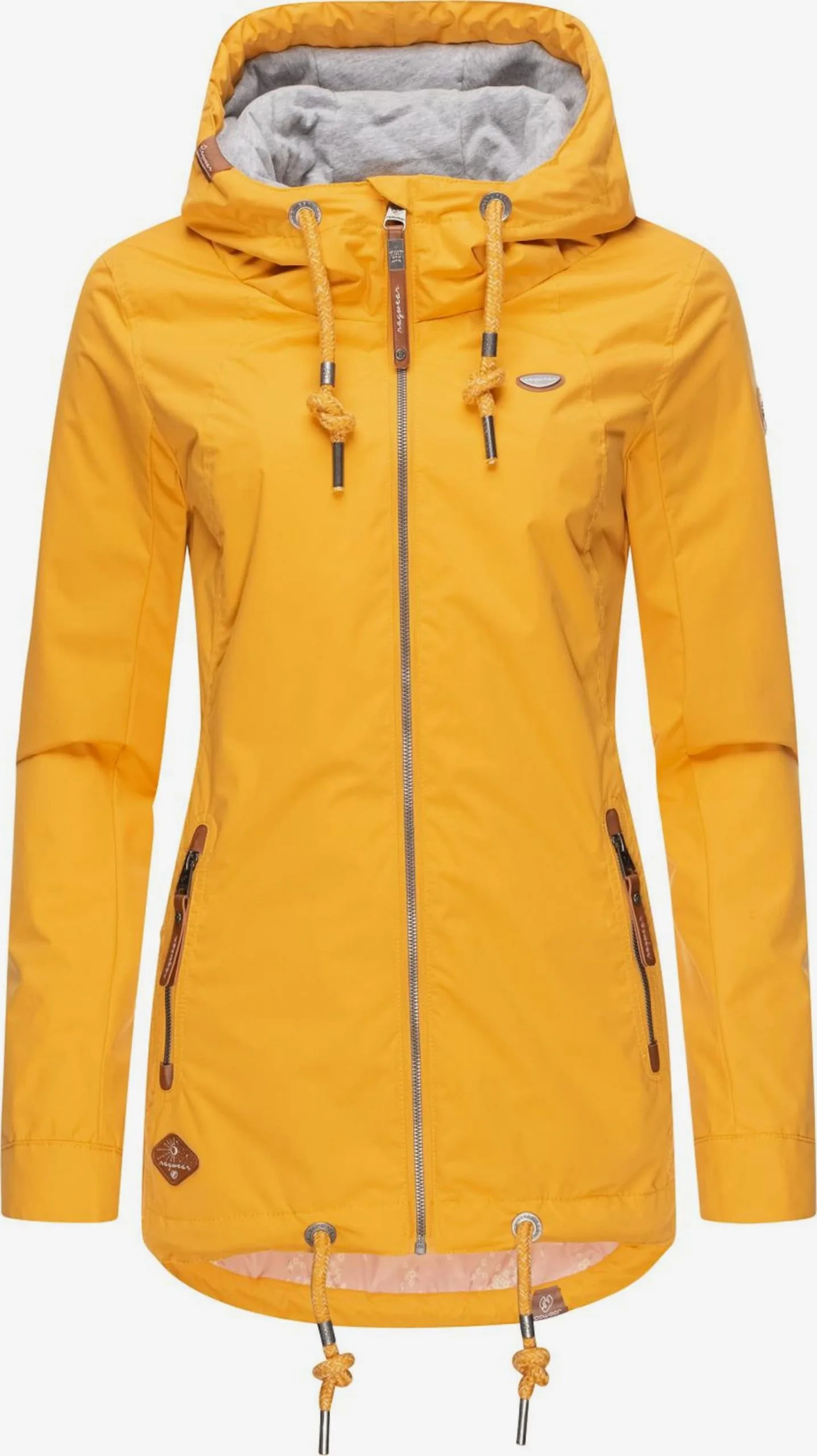 Ragwear Outdoor Jassen Functionele Jas Zuzka Dames Geel 4 Ragwear Outdoor Jassen Functionele Jas Zuzka Dames Geel - Image 4
