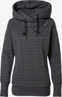 Ragwear Hoodies Sweatshirt GRIPY Dames Zwart