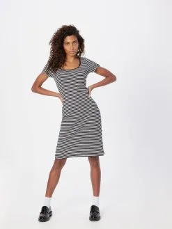 Ragwear Jerseyjurken Jurk KIMBER Dames Zwart -Ragwear Verkoop 7186425dd0f52e5211b7386cc800b647