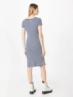 Ragwear Jerseyjurken Jurk Kimber Dames Navy -Ragwear Verkoop 7353dddc19b743d95fdca46a3f33d40e