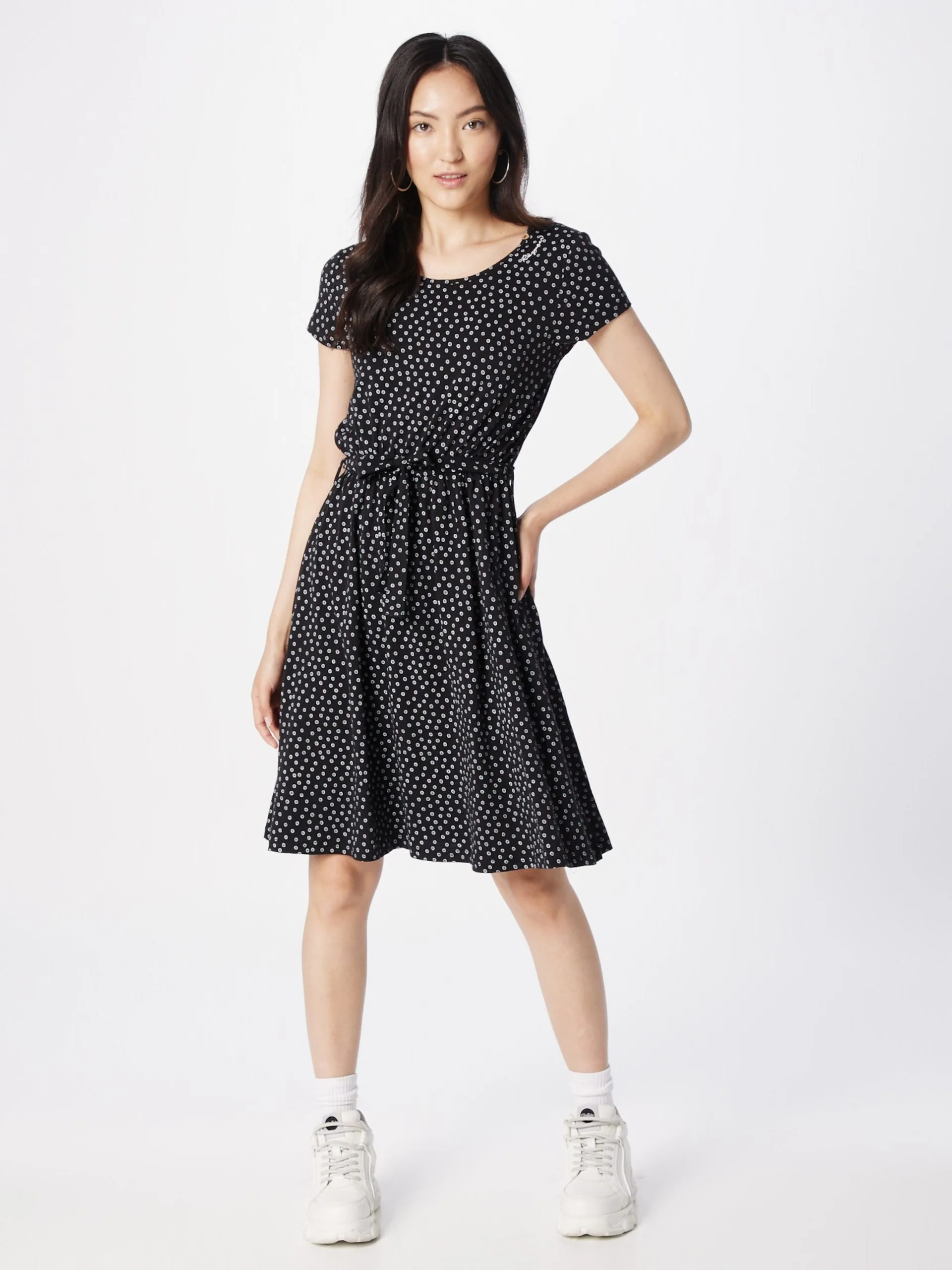 Ragwear Zomerjurken Zomerjurk Olina Dames Zwart 2 Ragwear Zomerjurken Zomerjurk Olina Dames Zwart - Image 2