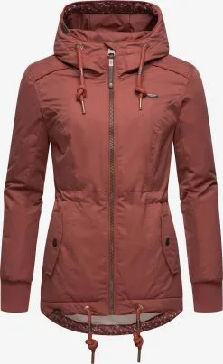 Ragwear Outdoor Jassen Functionele Jas Danka Dames Roestbruin -Ragwear Verkoop 772de6351f01f96a08ce8ae3cc7d4b6e