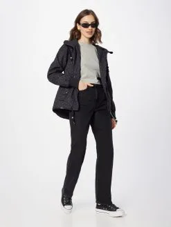 Ragwear Tussenjassen Tussenjas DANKKA Dames Zwart -Ragwear Verkoop 79b6cb87a3e350c9a07dc8aa1c046906