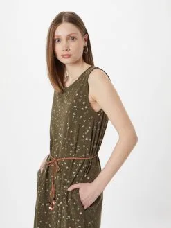 Ragwear Zomerjurken Zomerjurk Stepnie Dames Olijfgroen / Mintgroen -Ragwear Verkoop 7b26f7a199c287da5a2ab234cbf9b0e2