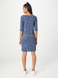 Ragwear Jerseyjurken Jurk TANYA Dames Navy / Smoky Blue -Ragwear Verkoop 7ce9aa7887b408aed5475ee33b86feb8