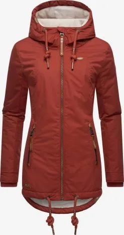 Ragwear Outdoor Jassen Functionele Jas Zuzka Dames Roestrood -Ragwear Verkoop 7d1ee7f8b6ed2614f01bbbc062c45af3